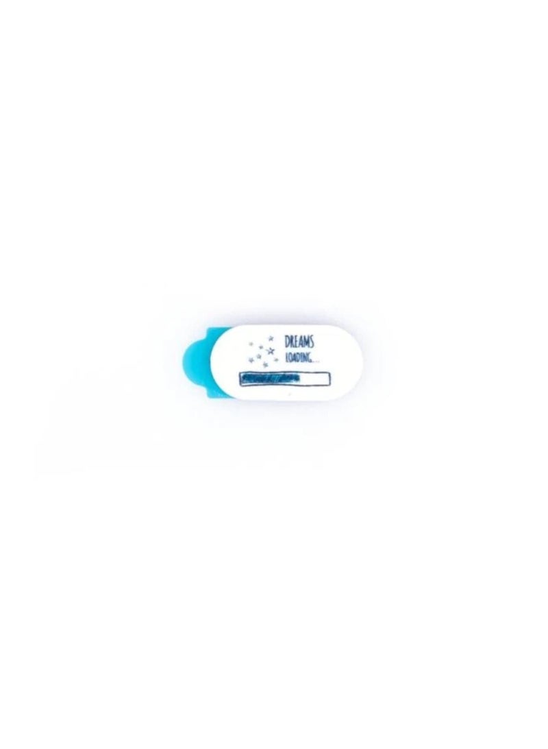 Funsy Laptop & Tablet Camera Cover | Dreams Loading | Mini | White - Image 1
